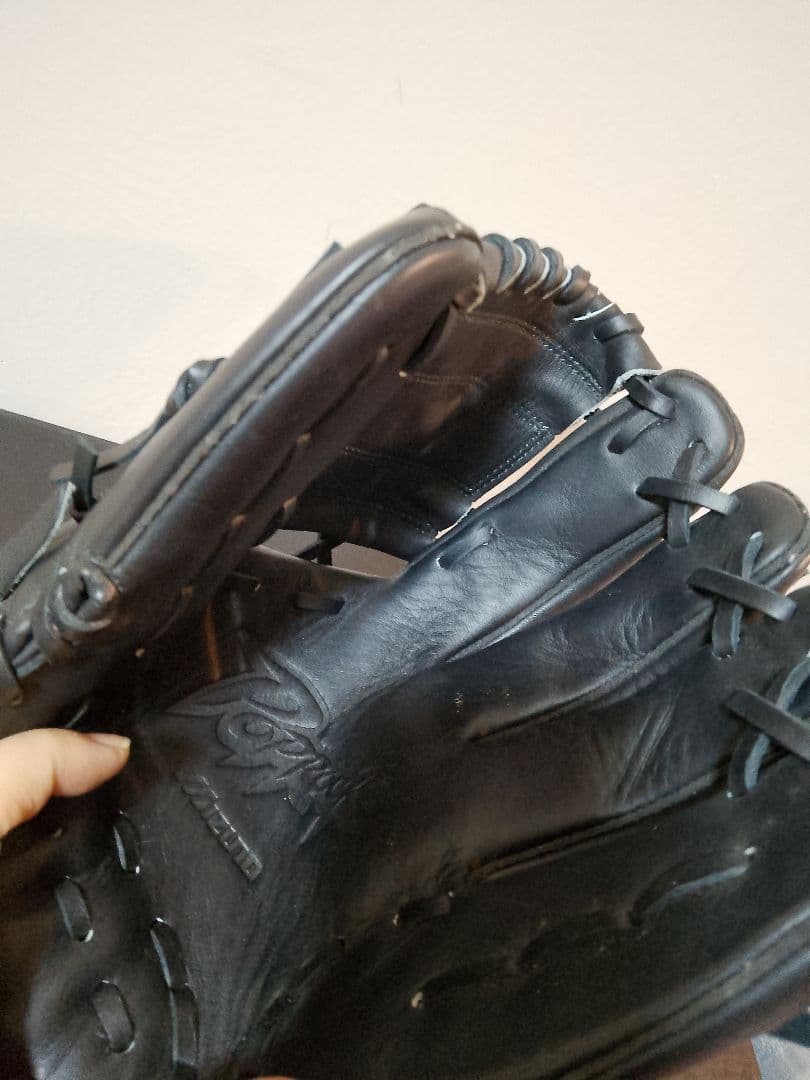 美品♥Mizuno プロフィット ブラックグローブ