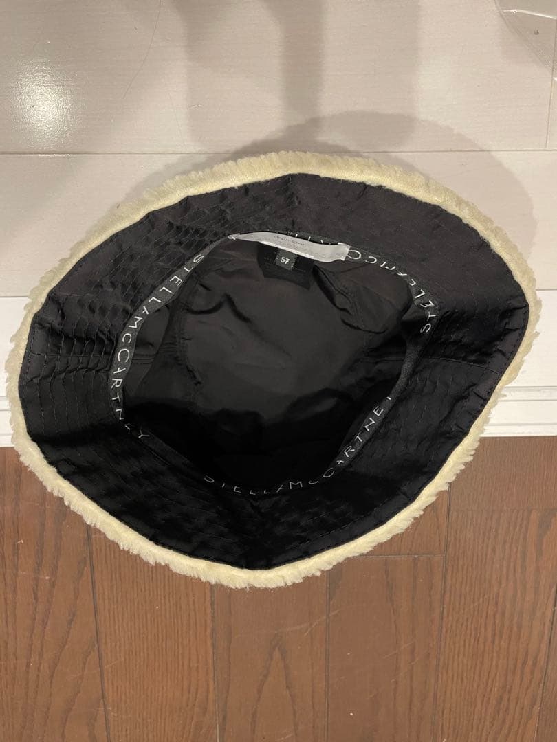 Stella McCartney ボアバケットリバーシブルハット