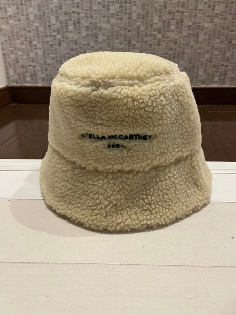 Stella McCartney ボアバケットリバーシブルハット