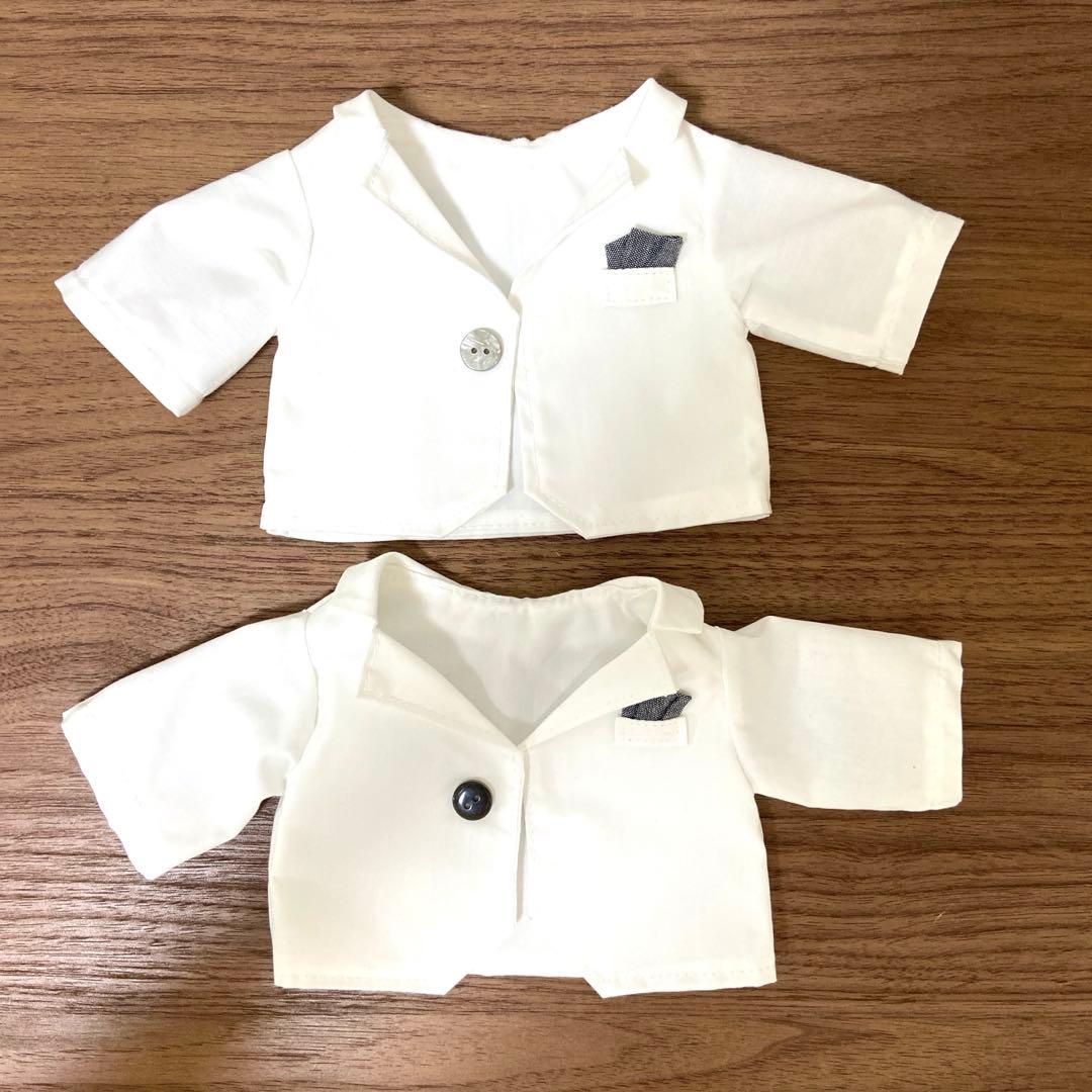 IKEAのクマの着せ替えお洋服　ウエディングたドレス•タキシード一式