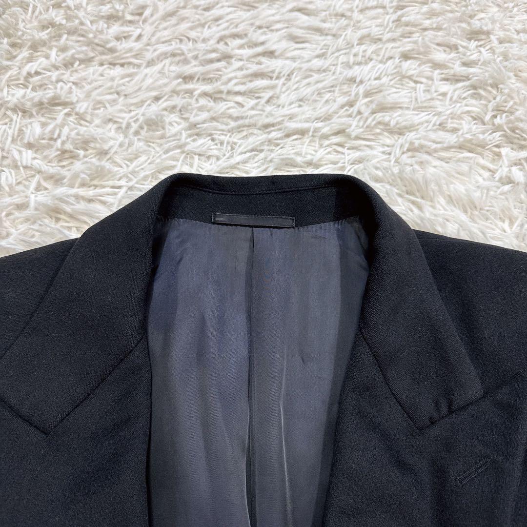 【美品】GARNIER チェスターコート カシミヤ100% ブラック L