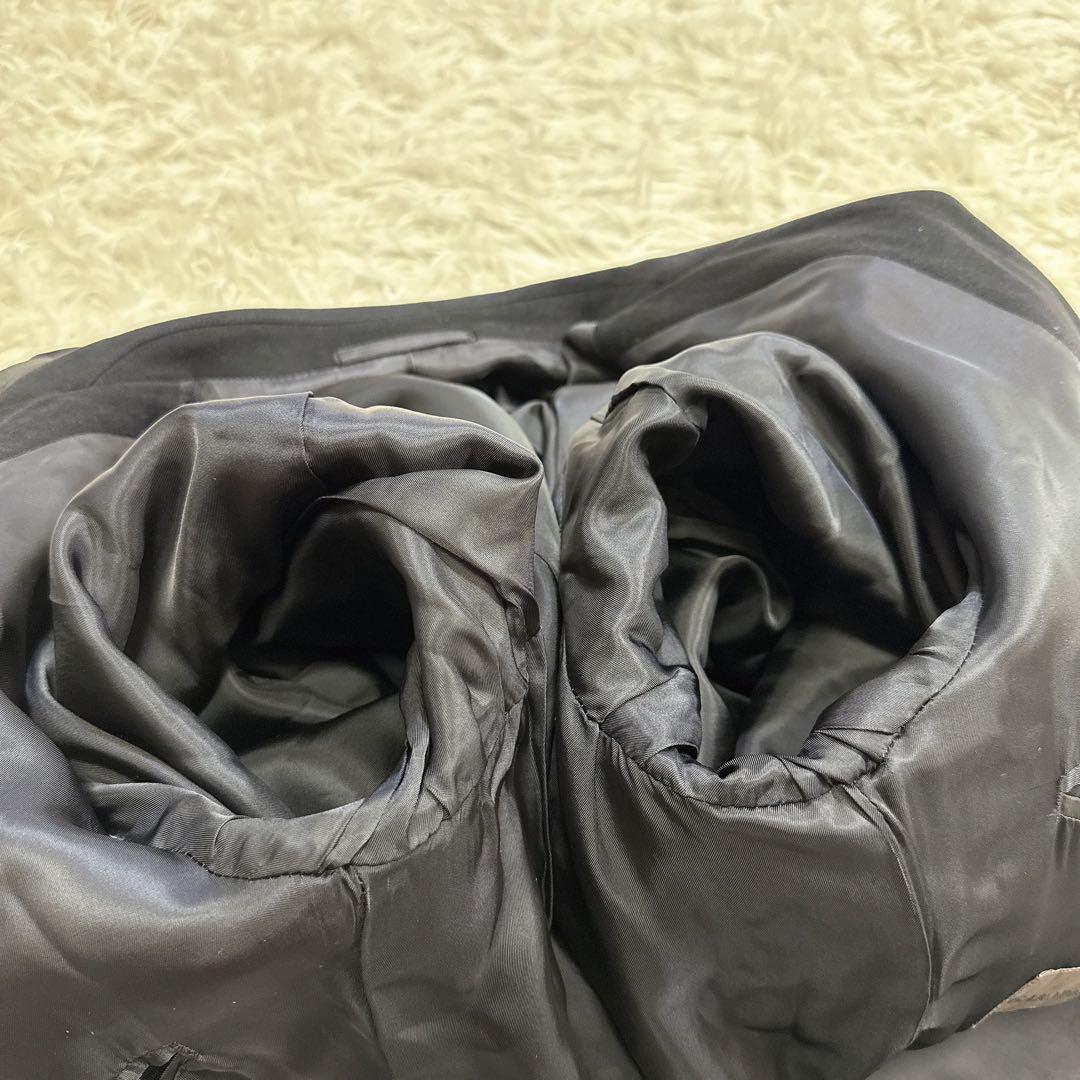 【美品】GARNIER チェスターコート カシミヤ100% ブラック L