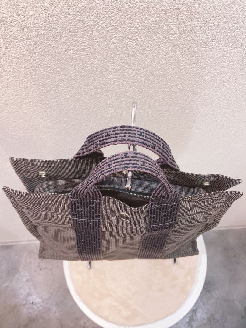 ◇エルメス HERMES◇フールトゥ PM 小さめサイズ キャンバストートバッグ