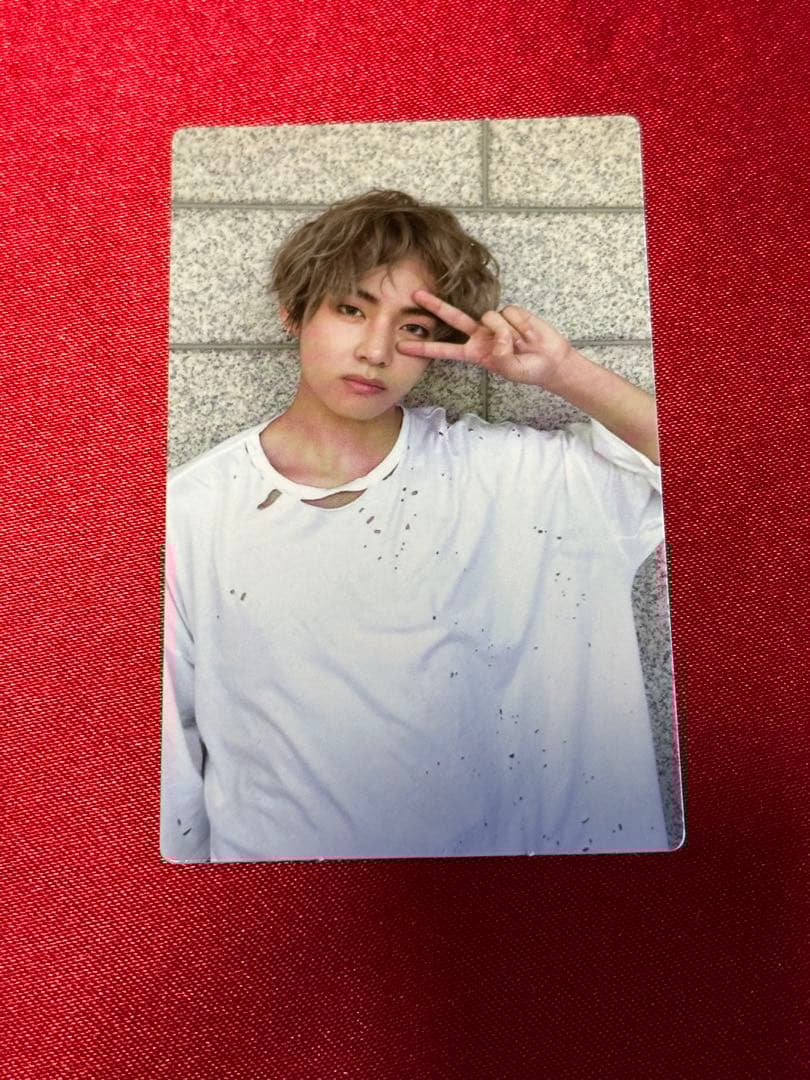 公式　BTS テヒョン　memories 2017 トレカ　Blu-ray V