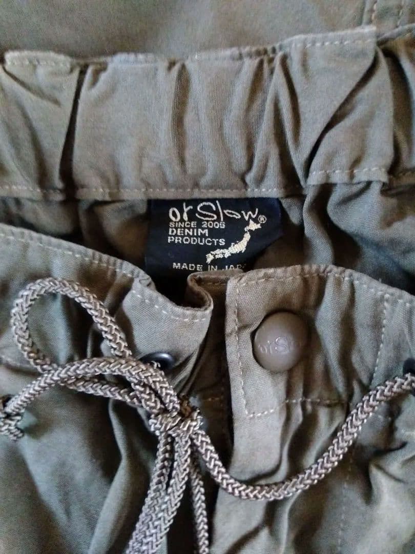 オアスロウ　イージーカーゴパンツ