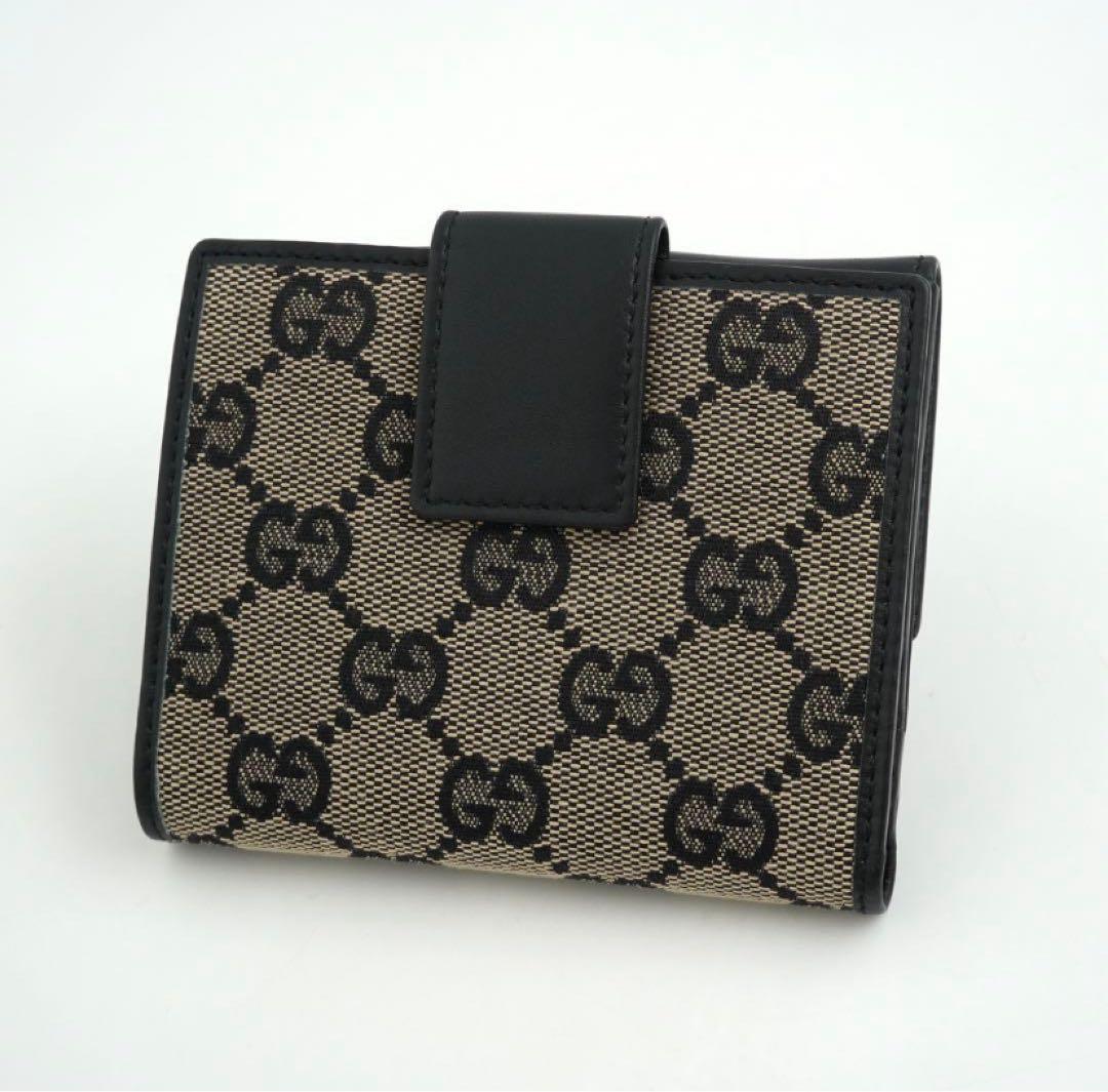 ✨新品未使用・箱付き✨　GUCCI ミニ財布　GGライン　インターロッキング