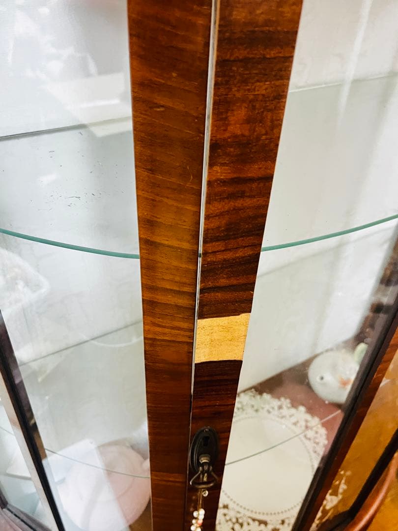 k*】様 アンティーク・ハーフムーンキャビネット【16日まで】