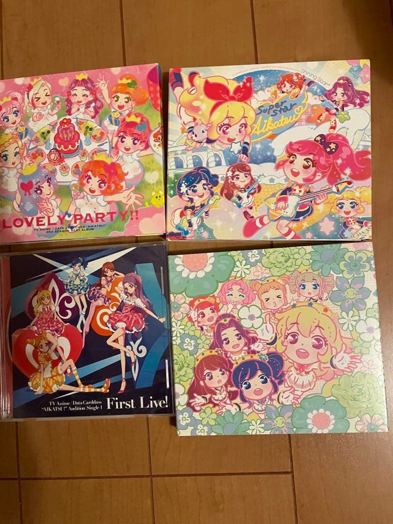 アイカツCD4枚まとめ売り