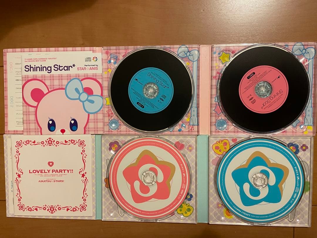 アイカツCD4枚まとめ売り