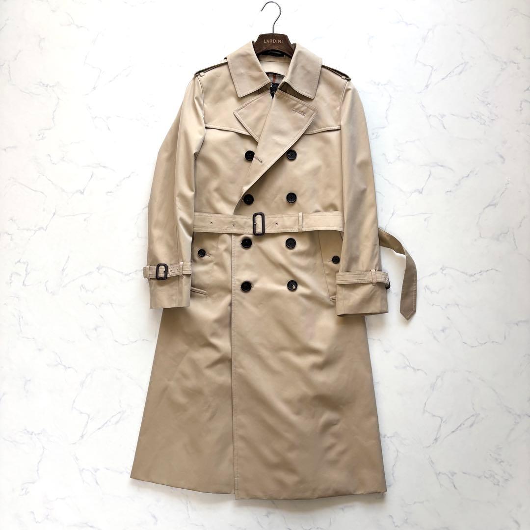 極美品 サンヨー 100年コート スタンダード ロング丈 ライナー ベージュ M