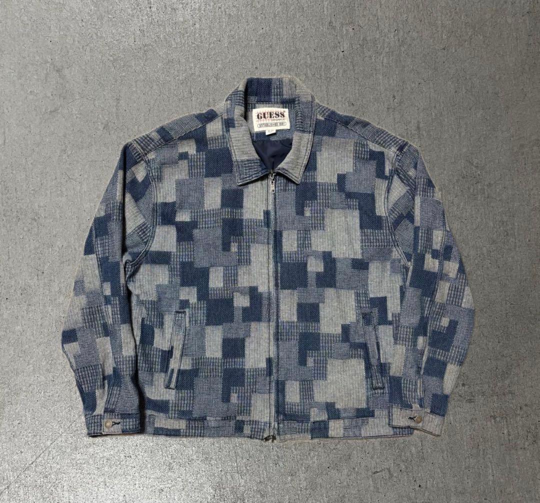 ジャケット・アウター Vintage guess 90s denim jacket archive