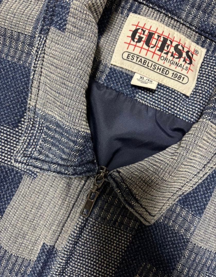 ジャケット・アウター Vintage guess 90s denim jacket archive