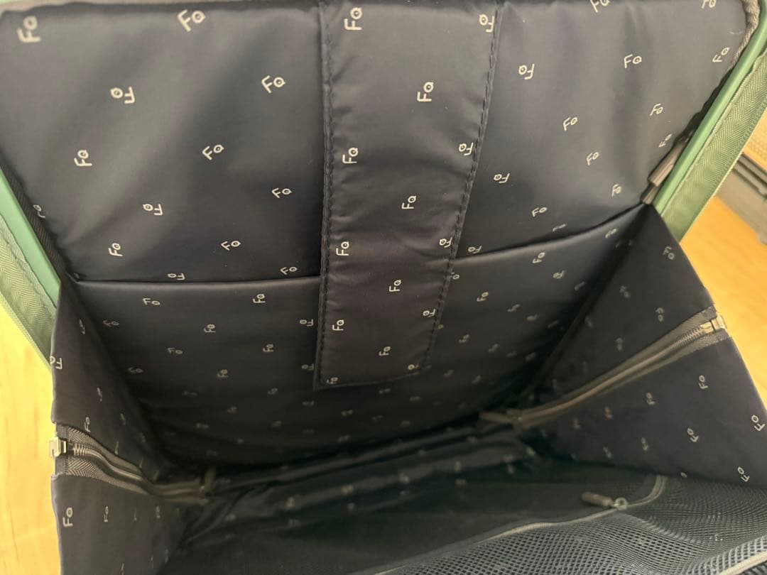 m☆mさま専用：フリクエンターフロントオープンキャリーケース機内持ち込み可