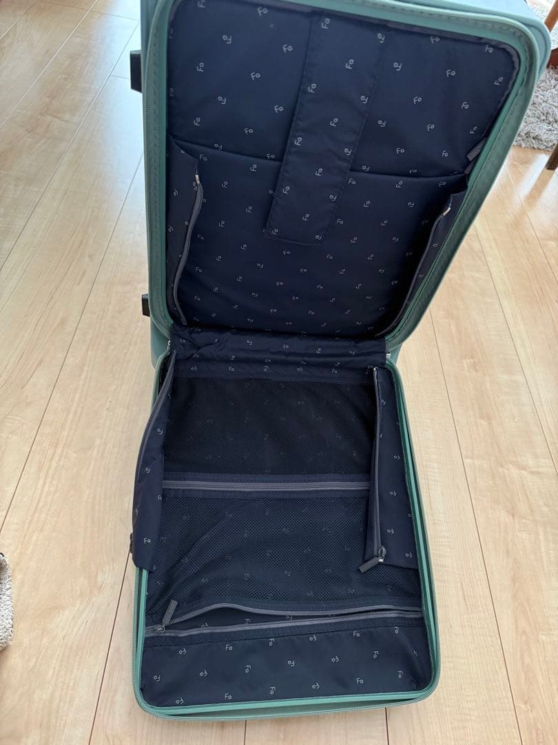 m☆mさま専用：フリクエンターフロントオープンキャリーケース機内持ち込み可