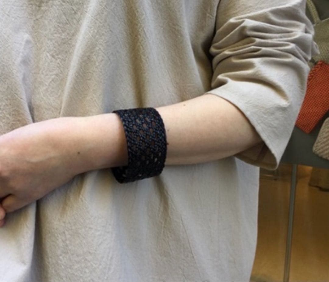 未使用　2023 ヨーガンレール ゴートメッシュ　バングル