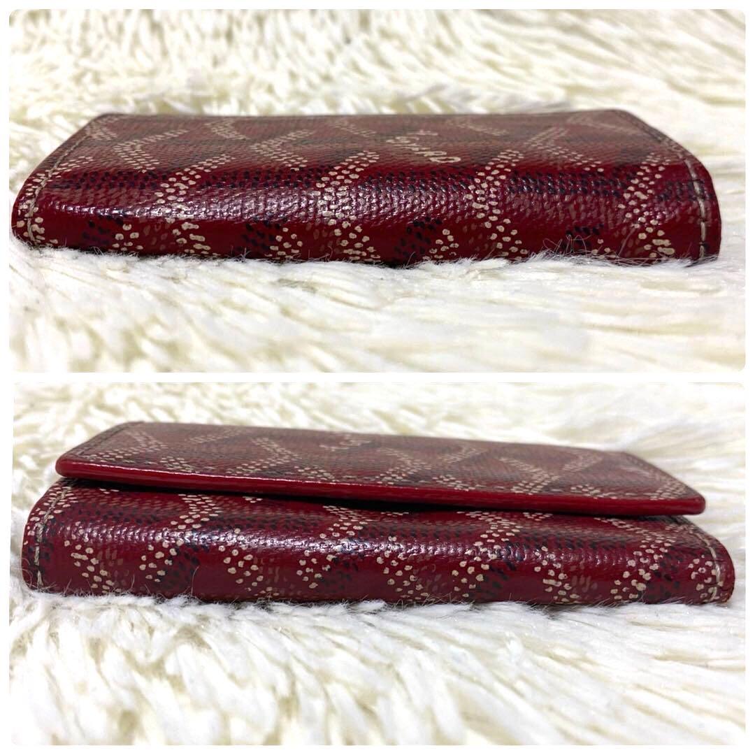 【希少カラー✨】GOYARD キーケース サン・ミッシェル 赤