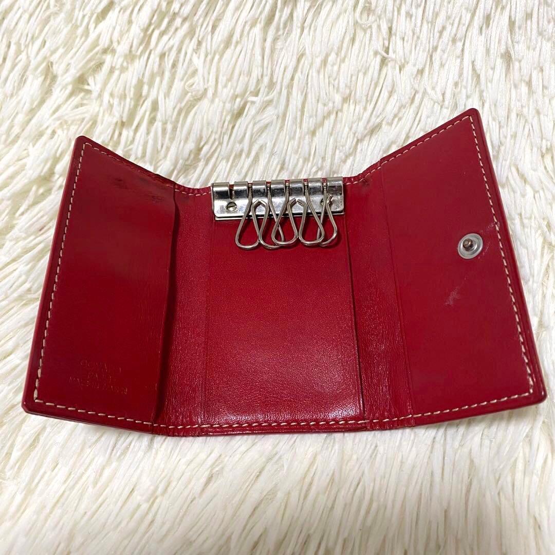 【希少カラー✨】GOYARD キーケース サン・ミッシェル 赤