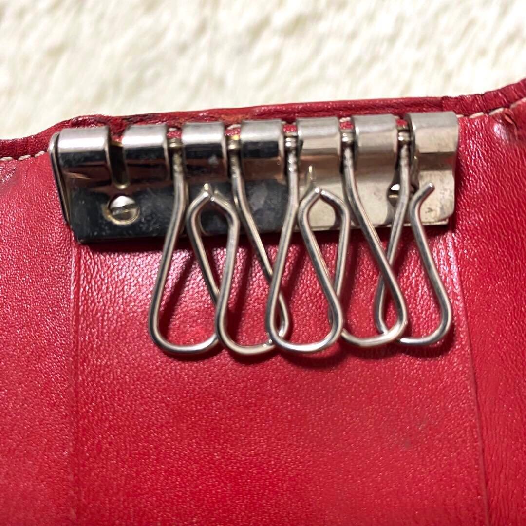 【希少カラー✨】GOYARD キーケース サン・ミッシェル 赤