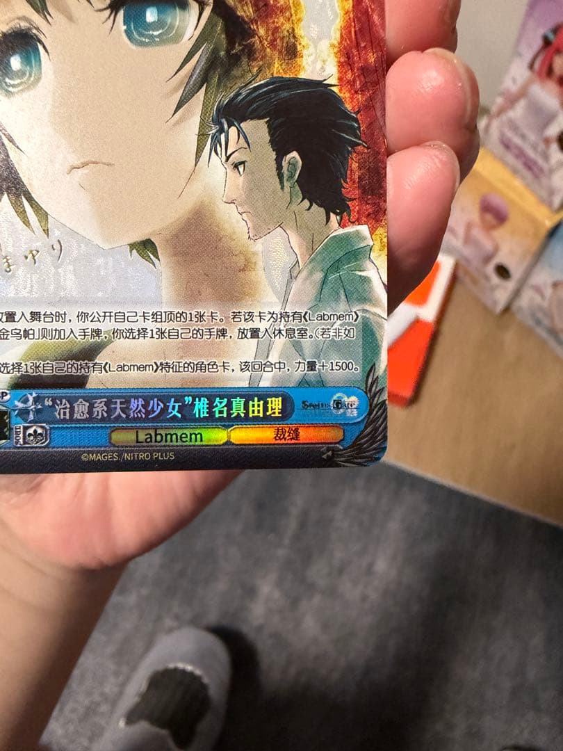 ヴァイス STEINS;GATE 中国版 椎名真由理サイン簡体中文