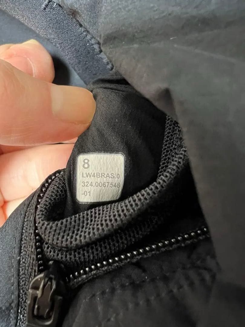 LuLuemon Down and Around ベスト ブラック サイズ8