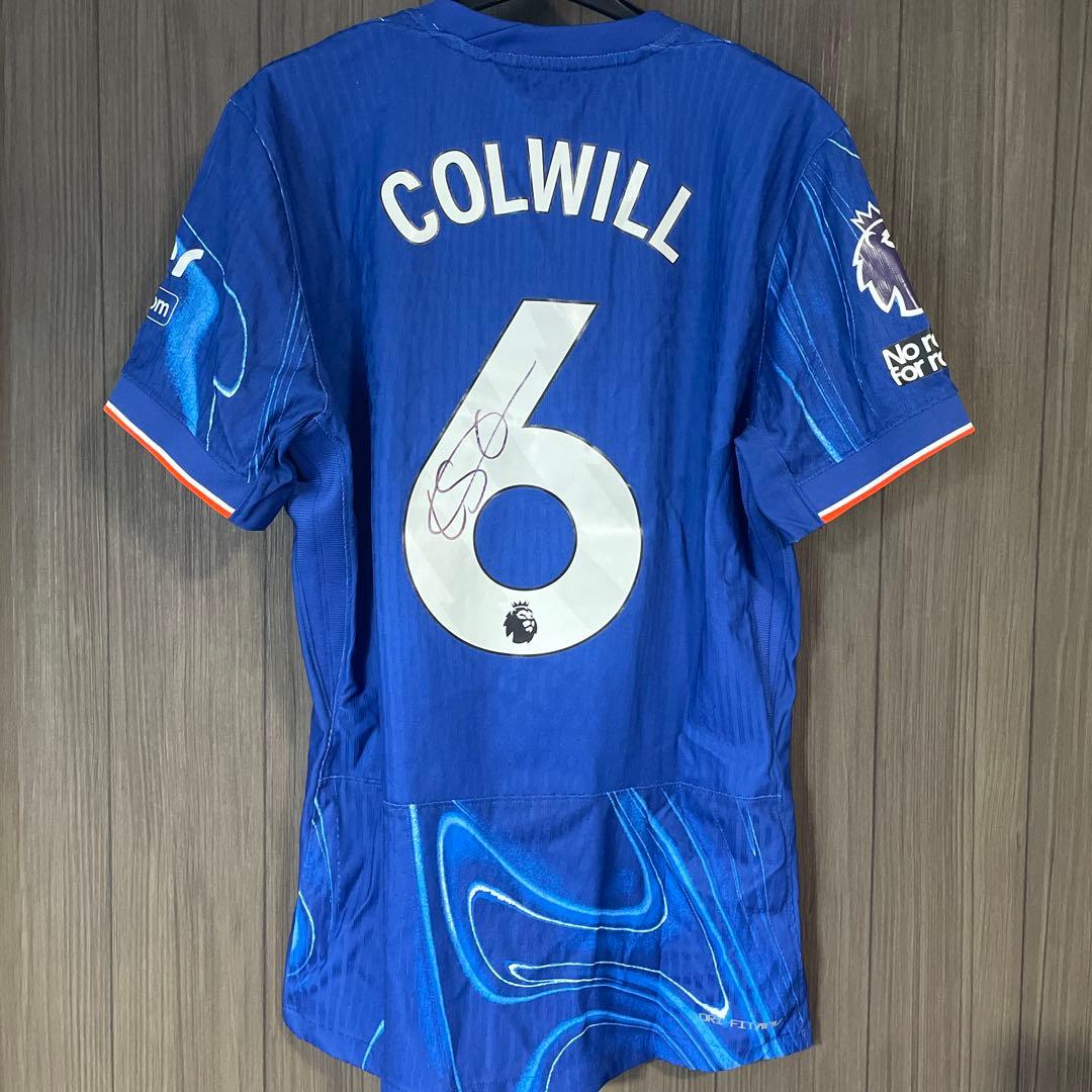 【正規品・サイン入り】コルウィル#6チェルシー24/25支給品(H)