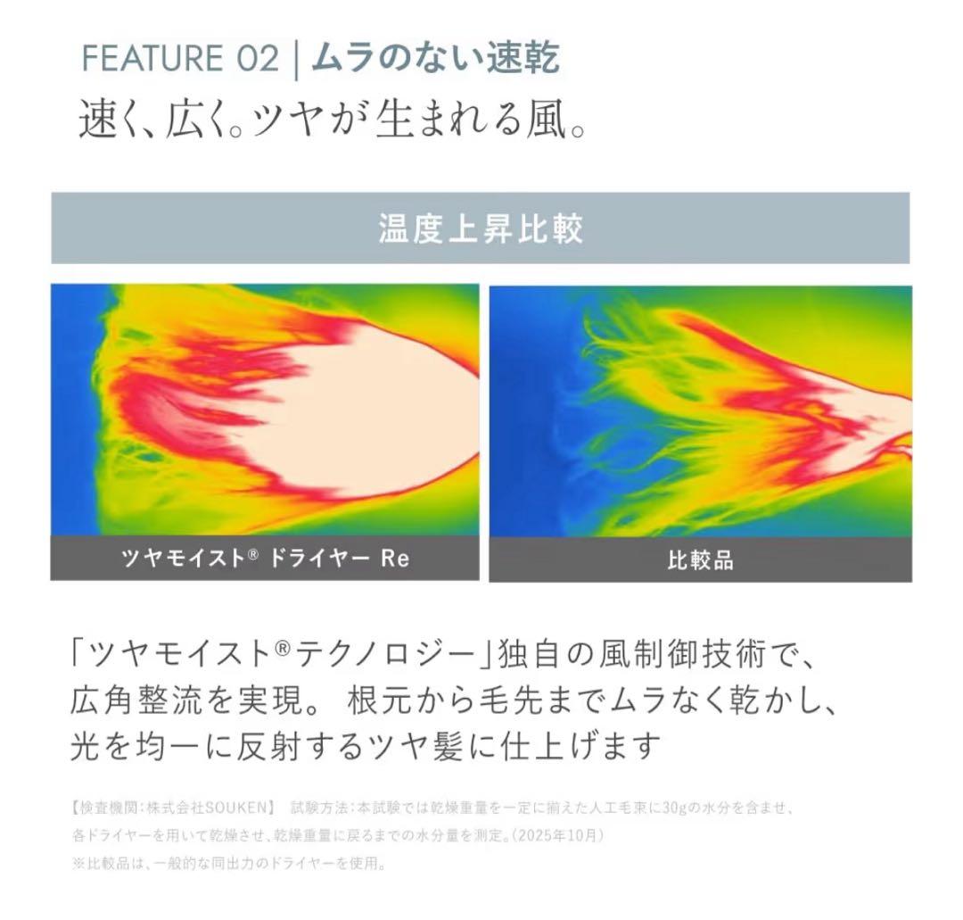 FESTINO フェスティノ ツヤモイストドライヤーRe ツヤ髪 ホワイト