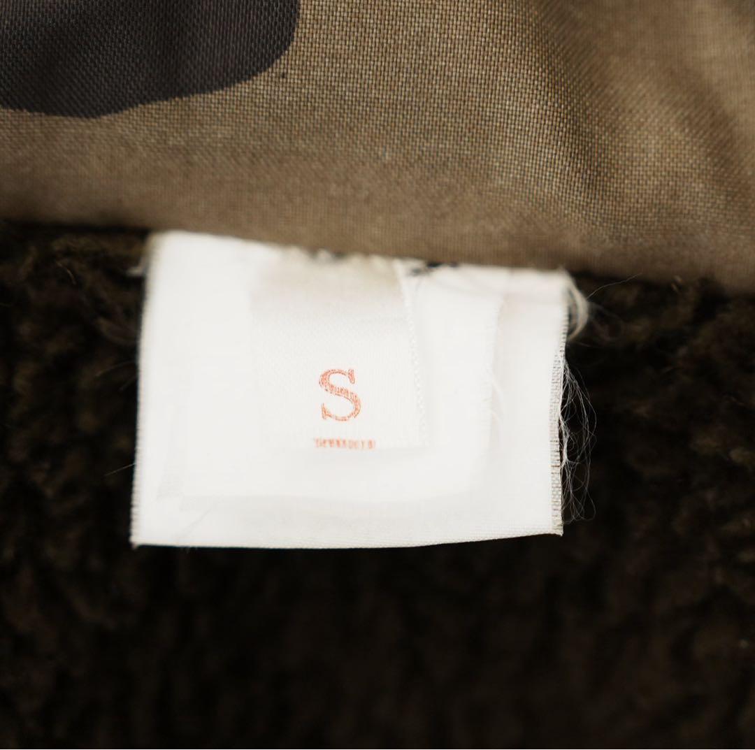 【美品】90s フランス軍　CCEカモ 裏ボア・ナイロンジャケット