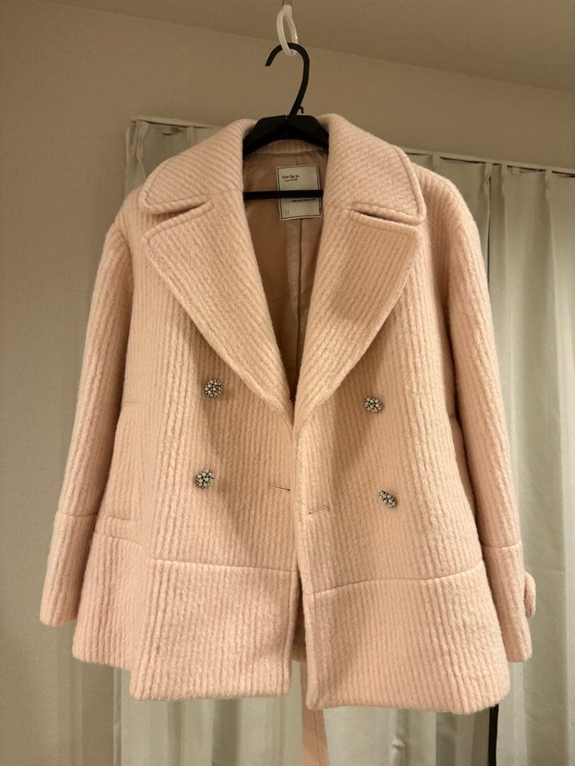 ジャケット・アウター Odette Wool-Blend Coat herlipto