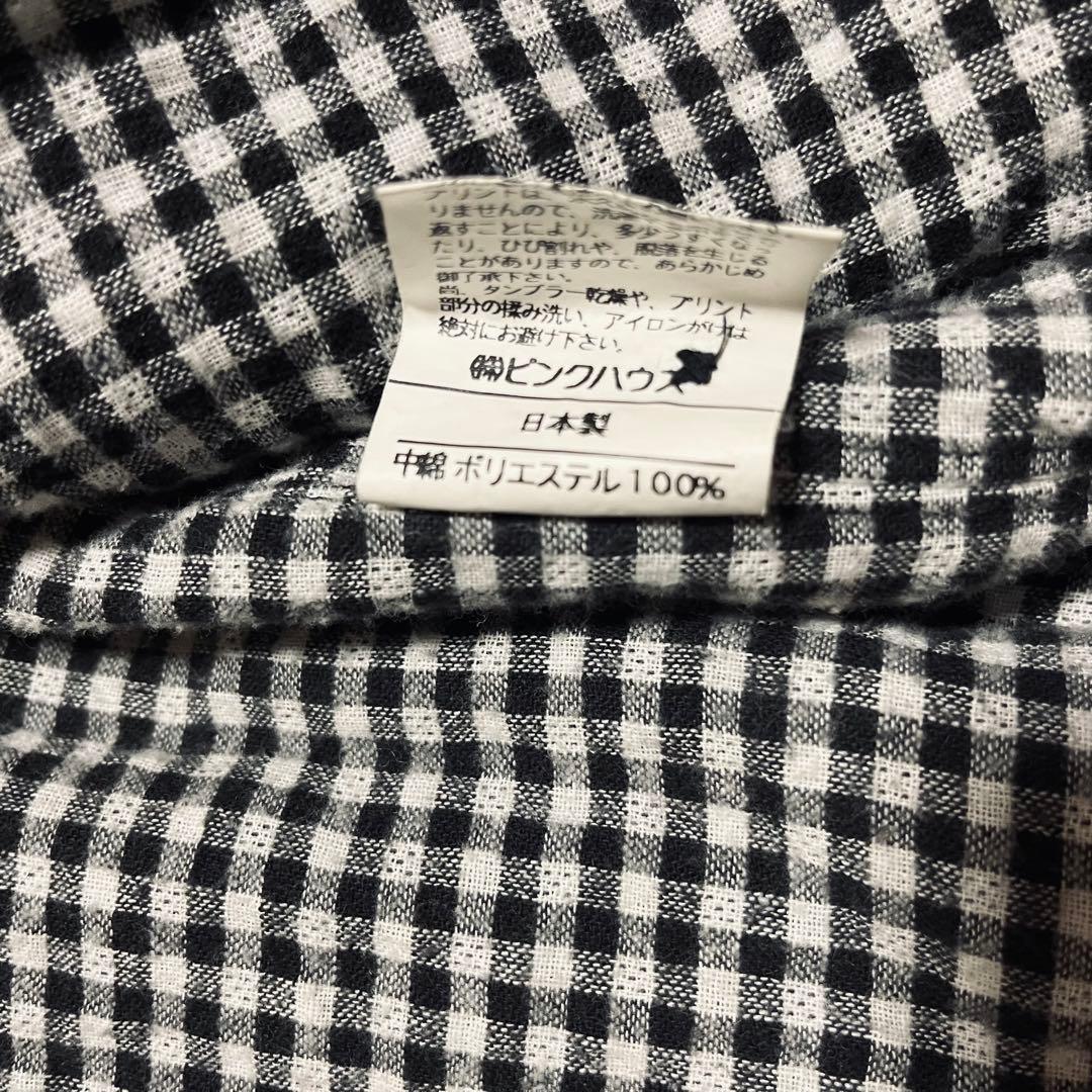 古着ピンクハウス ブラック パッチワークジャケット ブルゾン 90sヴィンテージ