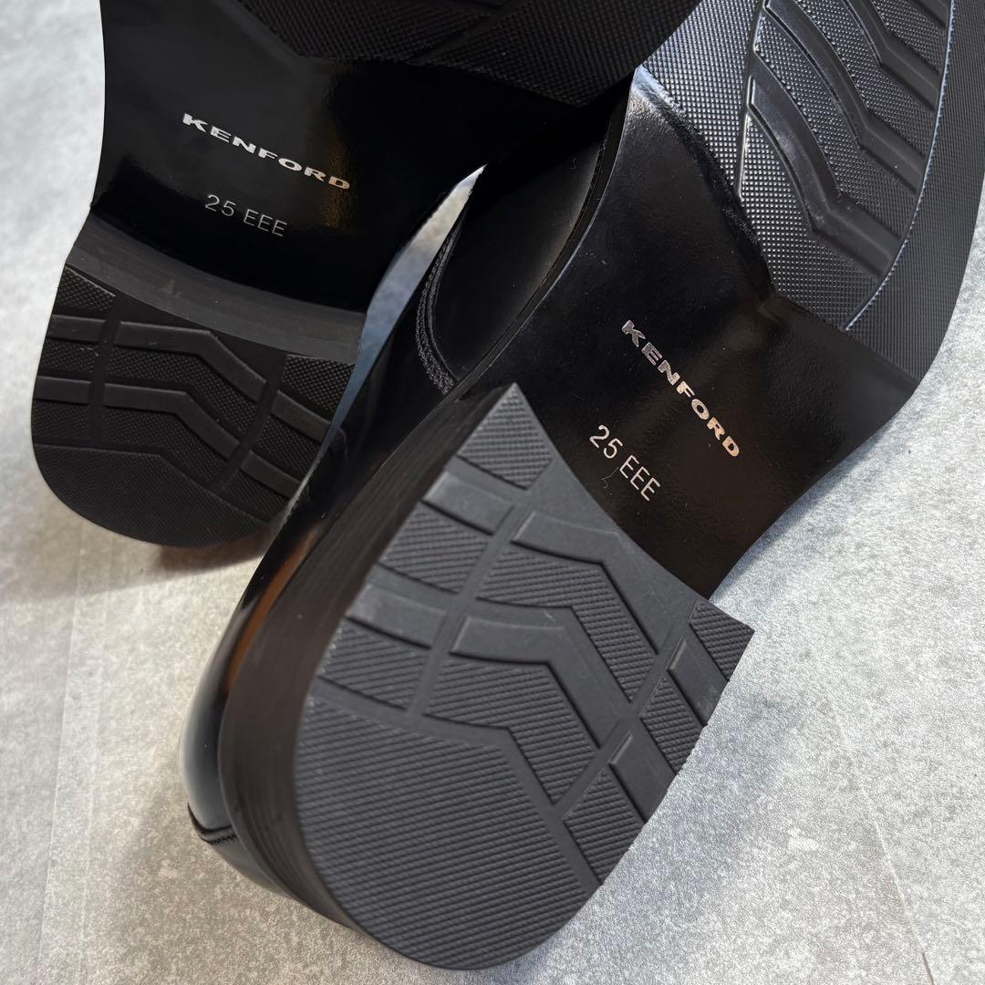 【新品未使用品】ケンフォード レザーシューズ 25cm ビジネス フォーマル 黒
