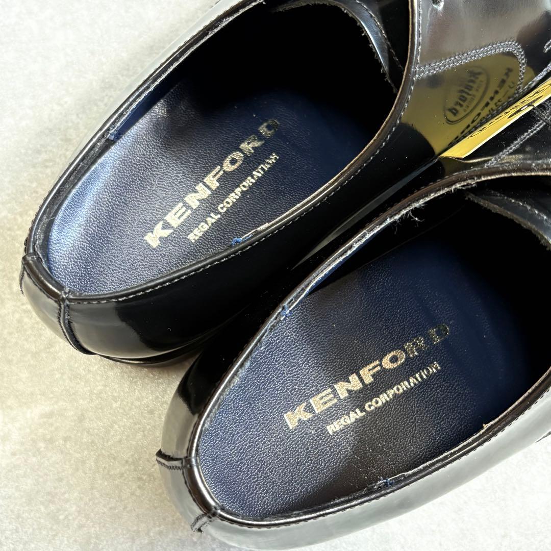 【新品未使用品】ケンフォード レザーシューズ 25cm ビジネス フォーマル 黒