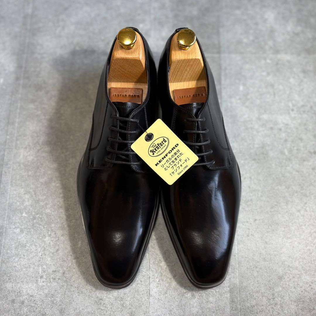 【新品未使用品】ケンフォード レザーシューズ 25cm ビジネス フォーマル 黒
