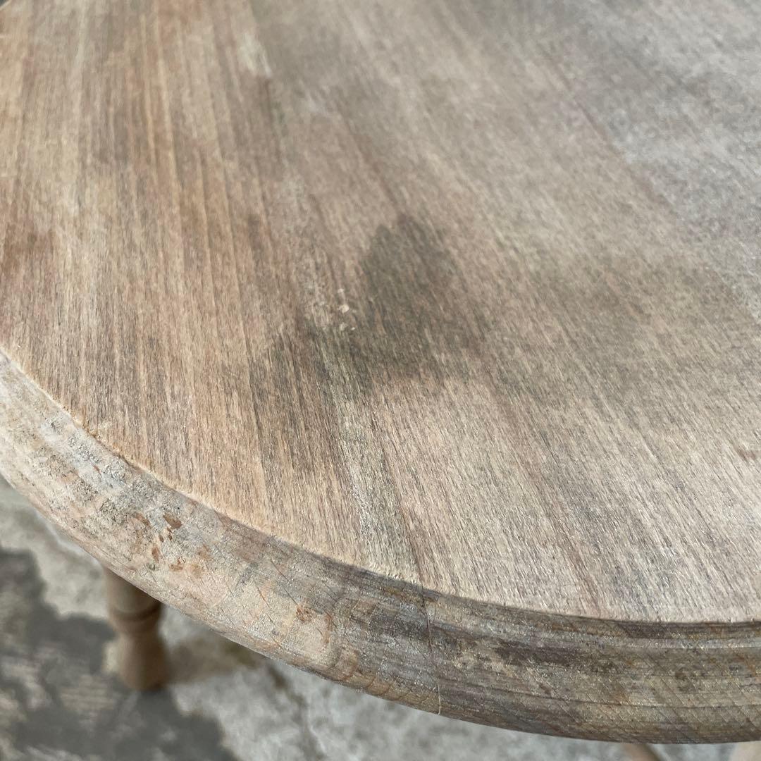 ビンテージ　サイドテーブル　フラワースタンド　花台　剥離