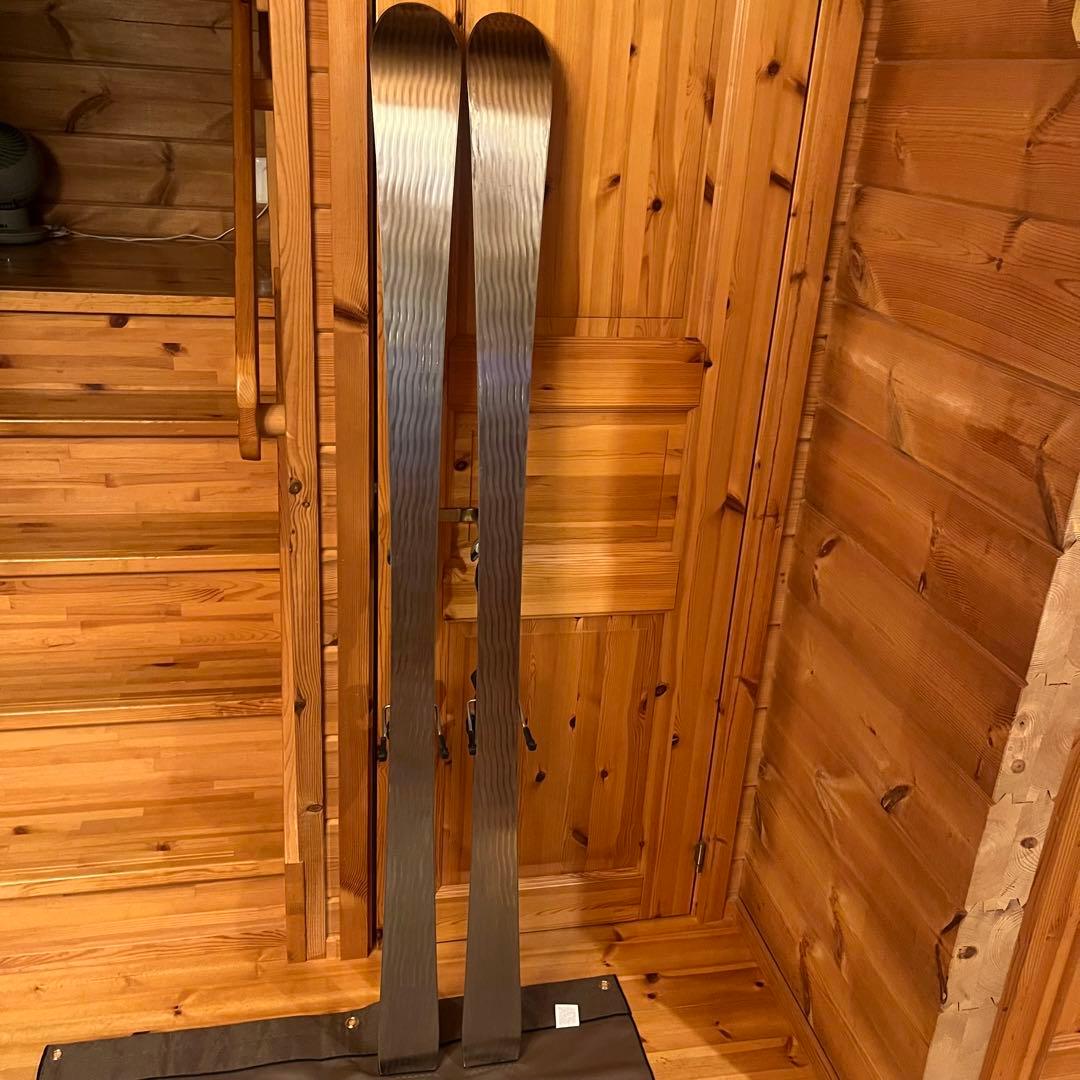 サマースキー　ステンレスソール貼り替えスキー　165cm ハート