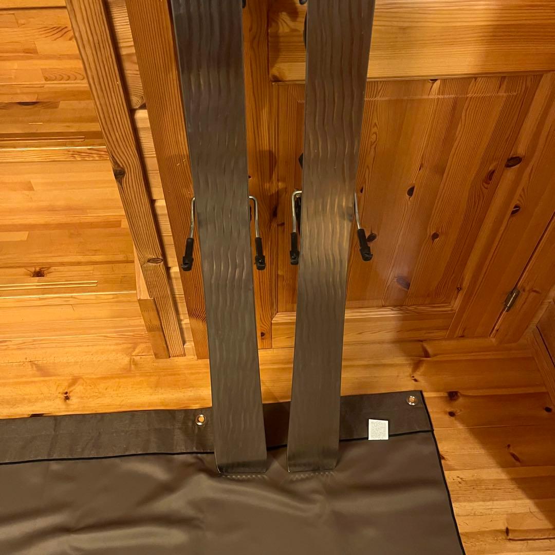 サマースキー　ステンレスソール貼り替えスキー　165cm ハート