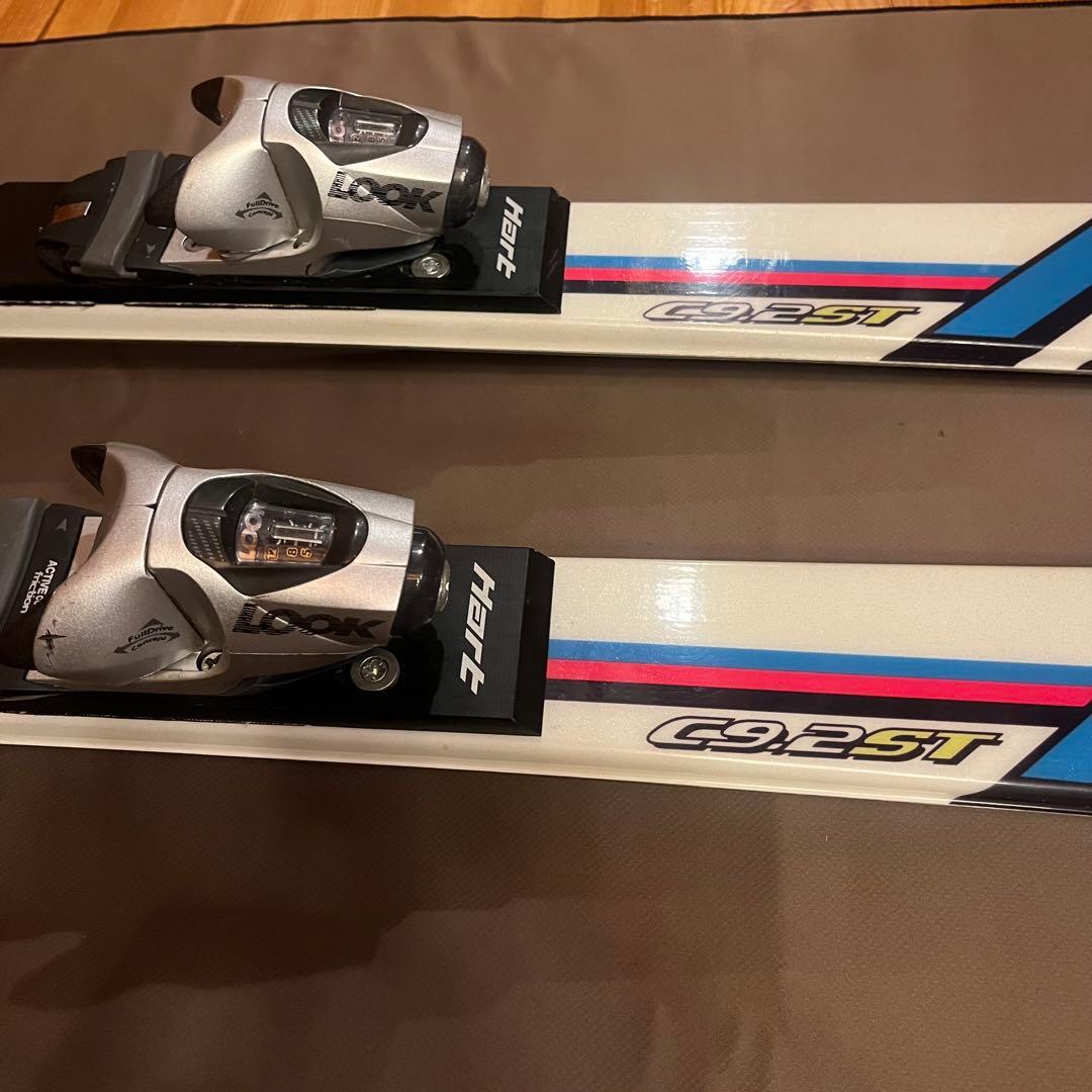 サマースキー　ステンレスソール貼り替えスキー　165cm ハート