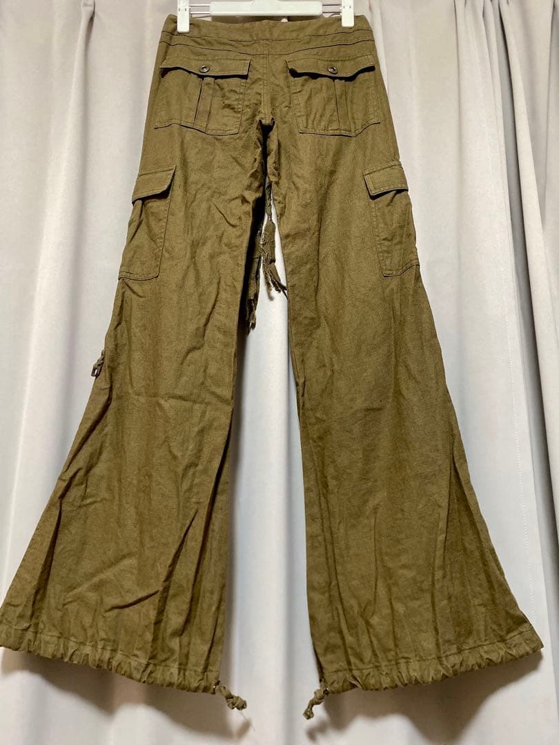 希少 ゴア goa カーキ カーゴパンツ y2k