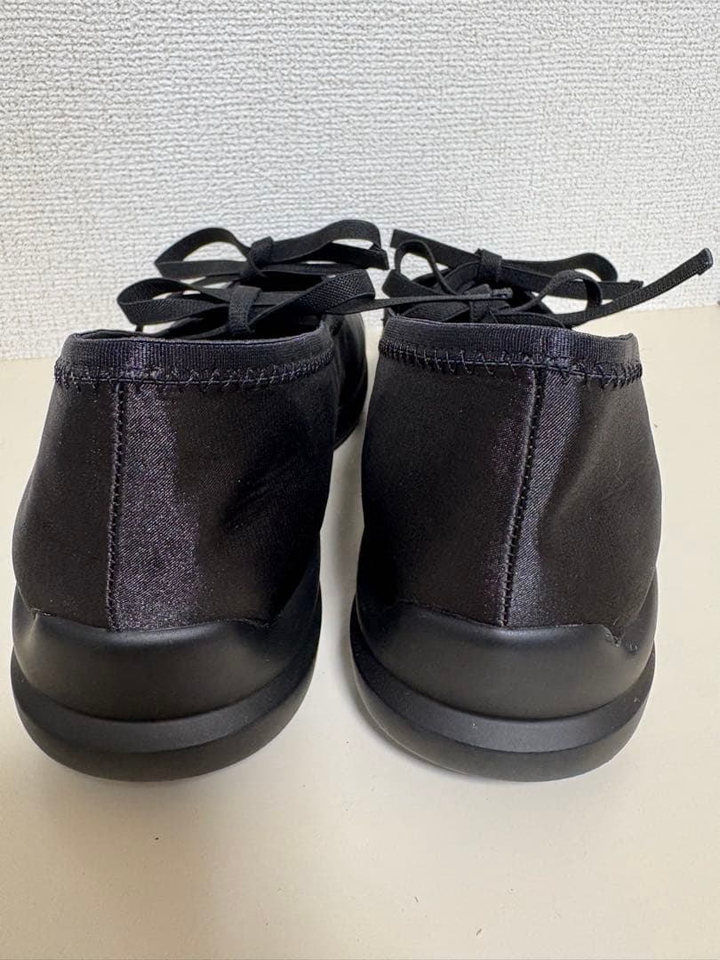 LE TALON＊Lダブルリボンバレリーナ　24.5 ブラック