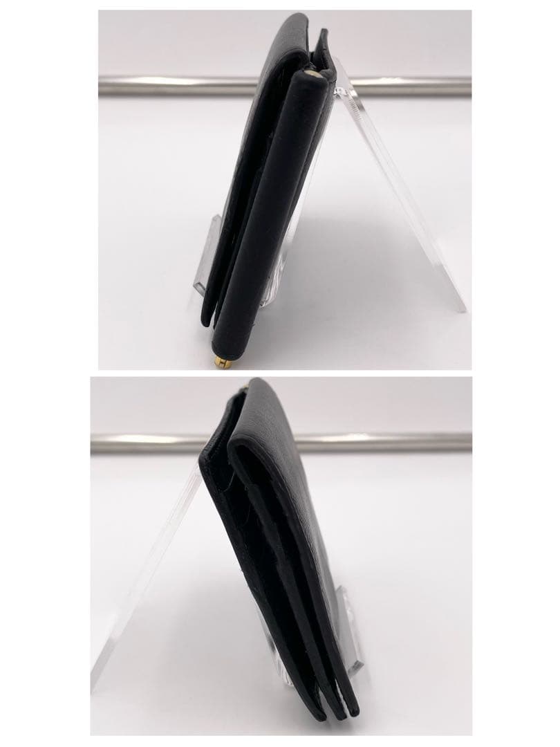 正規品 PRADA プラダ マネークリップ 折り財布 サフィアーノ 付属品完備