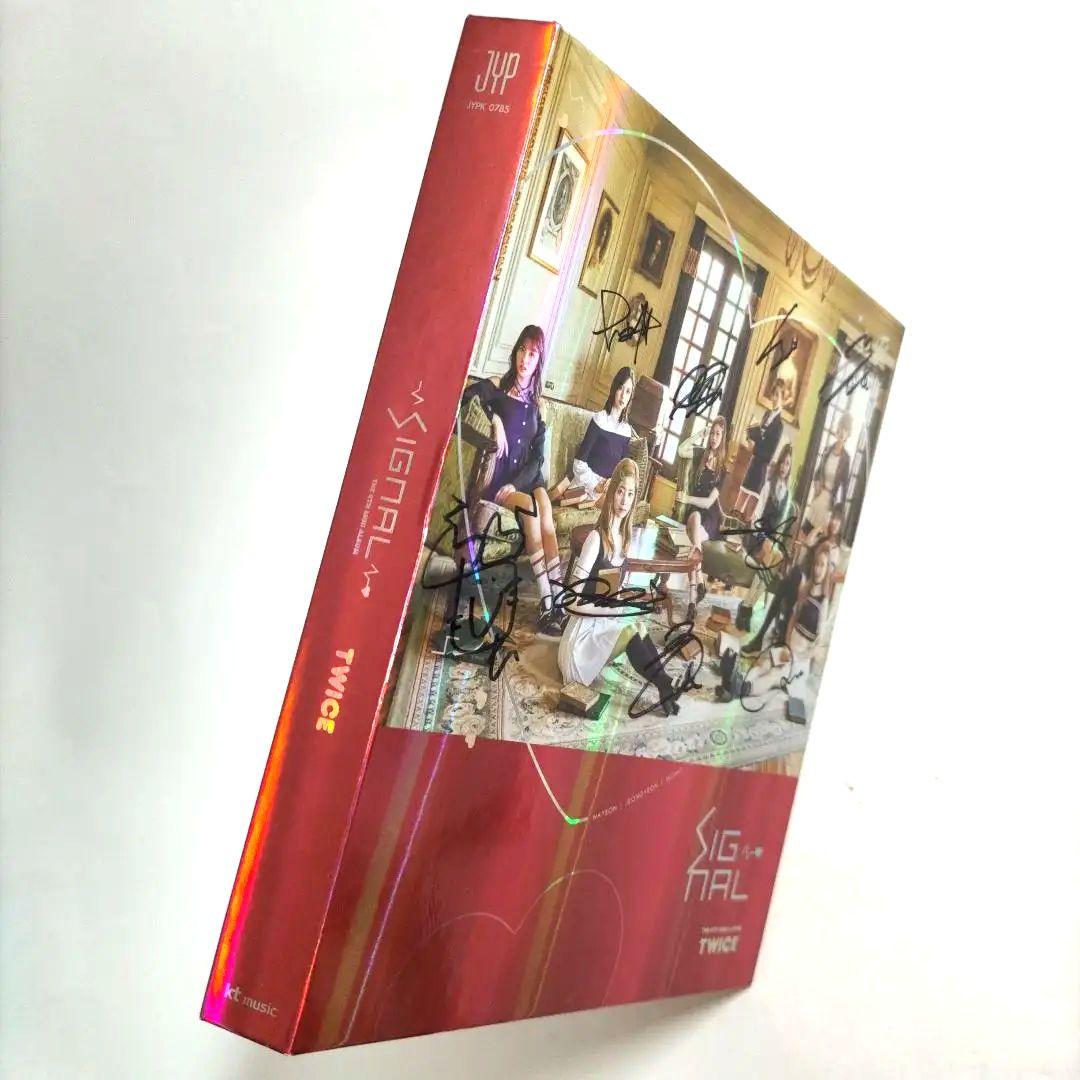 ⭐全メンバー直筆サイン入り⭐TWICE⭐韓国盤KPOP⭐トゥワイス⭐
