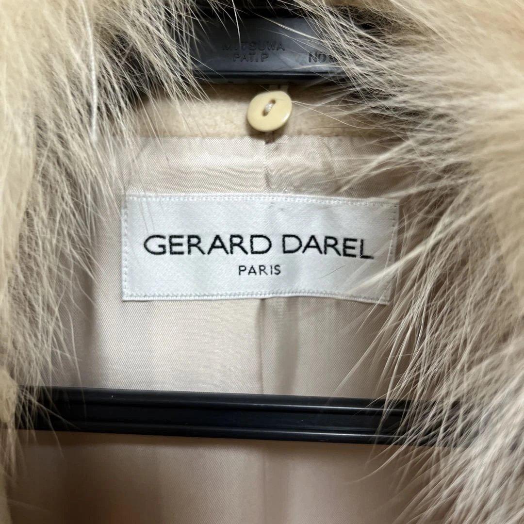 ファー付き　ハーフコート