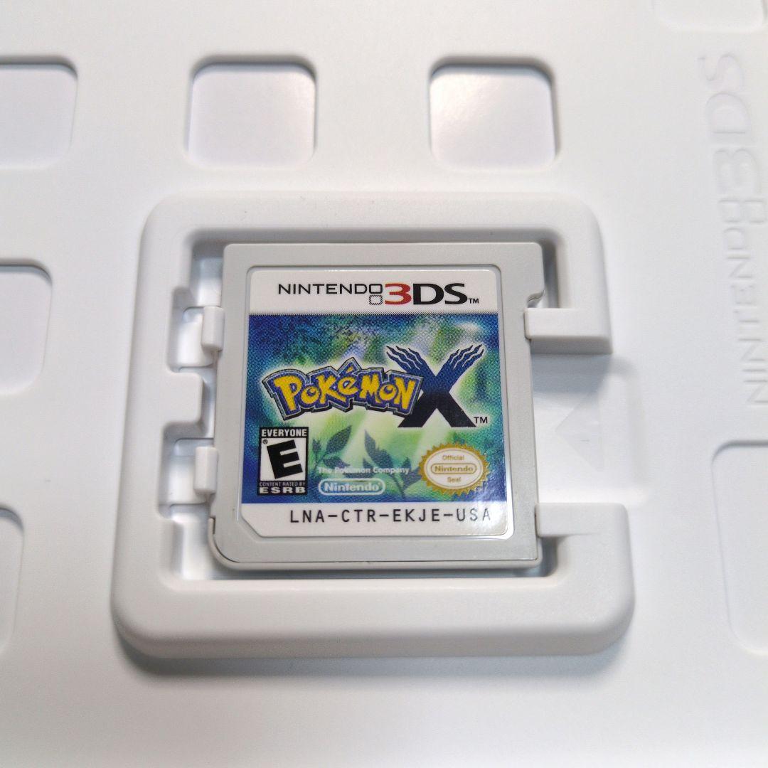 【箱・説明書付き】（北米版）ポケットモンスターX 　動作未確認
