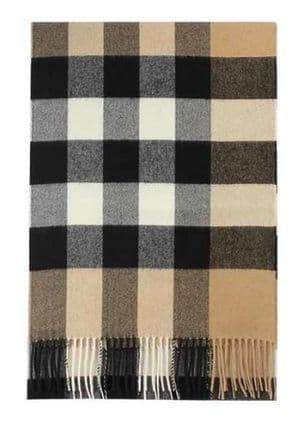 バーバリーBURBERRYカシミヤスカーフ