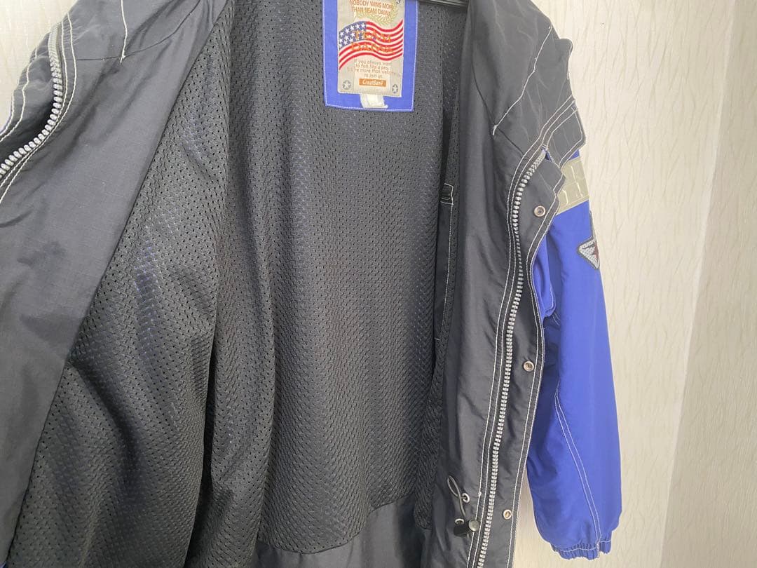 TEAM DAIVA フィッシングジャケット 青　(即購入可能)