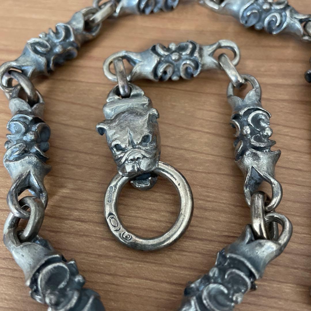 ガボールタイプ シルバーウォレットチェーン