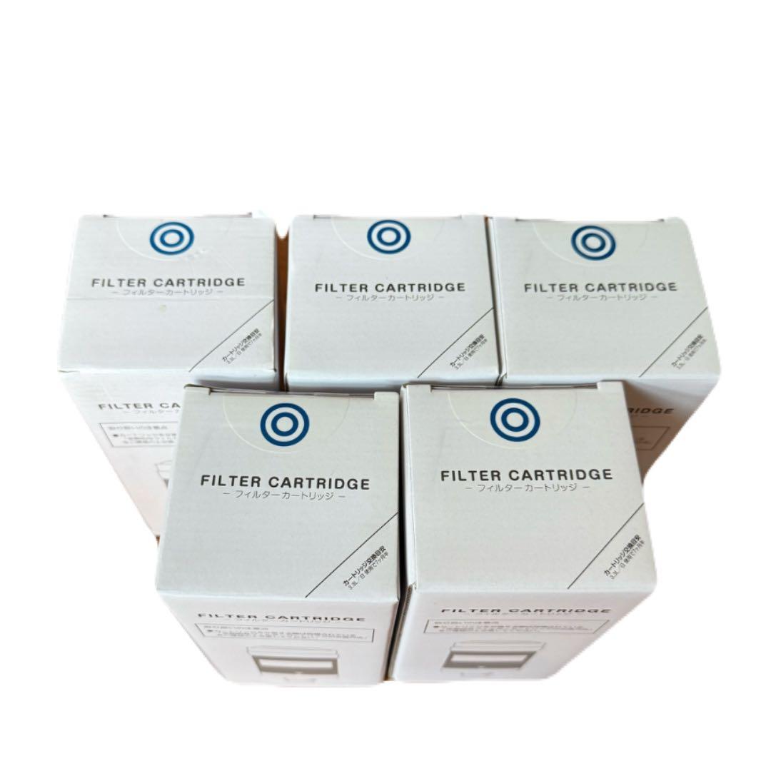 フィルターカートリッジ5個　富士山の銘水　エブリイフレシャス　名水　浄水器用