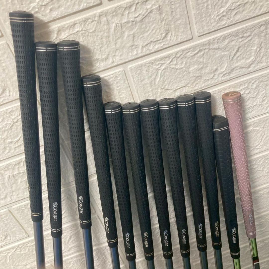 初心者オススメ！ Cougar レディースゴルフクラブ　12本　簡単