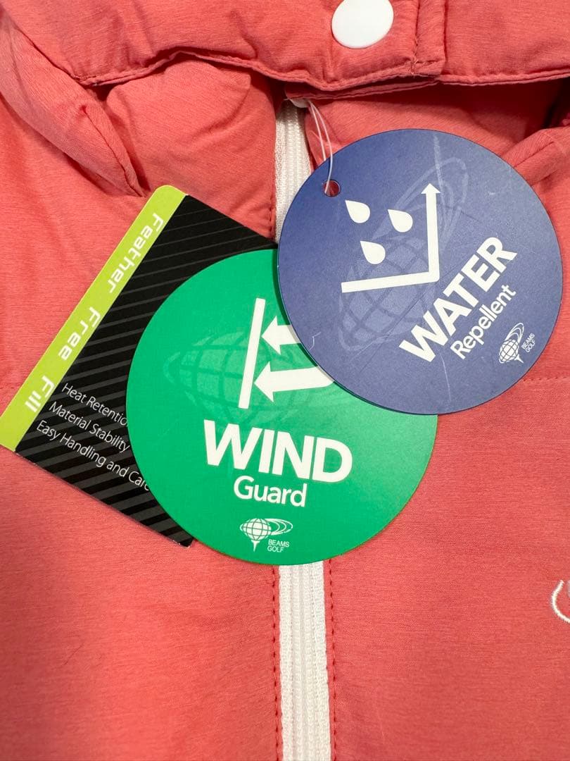 BEAMS GOLF　ビームスゴルフ 2way ダウンジャケット　中綿入り