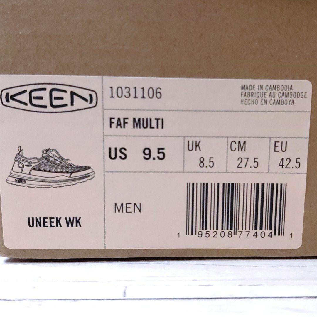 KEEN UNEEK WK ユニーク ダブルケー KEEN × FAF 27.5