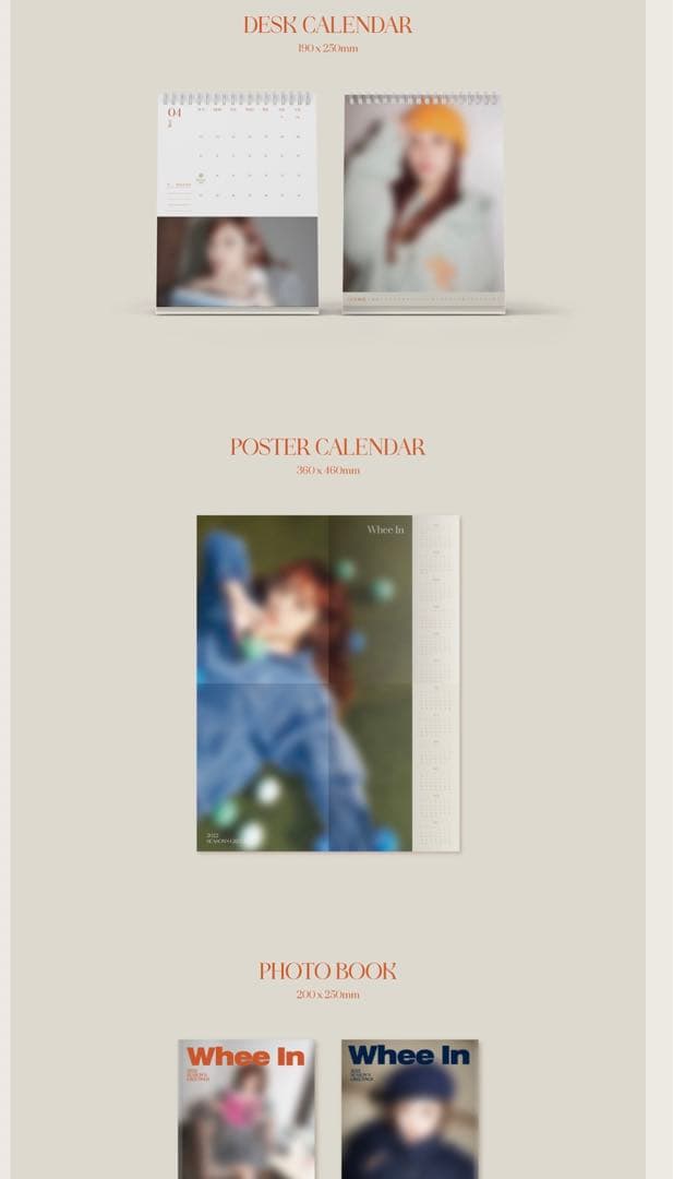 MAMAMOO フィイン 2022 SEASON'S GREETINGS